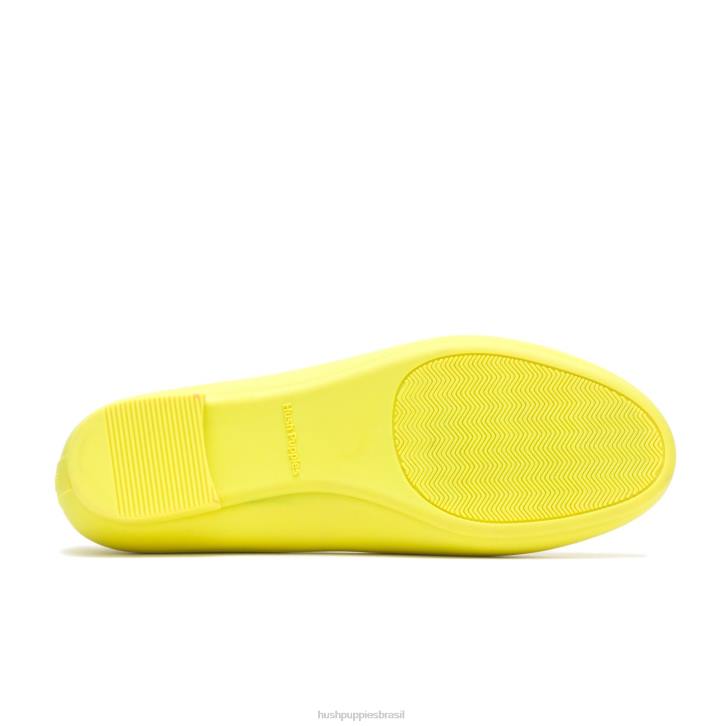 amarelo elétrico brite pops flat mulheres Hush Puppies sapatos rasos ZZ6R88 - Image 5