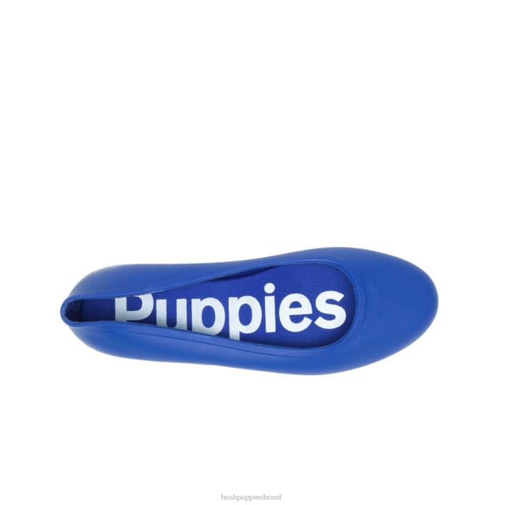 azul violeta brite pops flat mulheres Hush Puppies sapatos rasos ZZ6R89 - Image 6