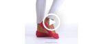 azul violeta brite pops flat mulheres Hush Puppies sapatos rasos ZZ6R89 - Image 7