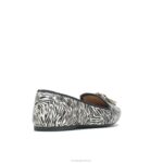 cabelo de bezerro zebra sapatilha sadie com borlas mulheres Hush Puppies escorregar em ZZ6R96 - Image 5