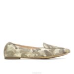camuflagem camurça metálica ponta avelã plana mulheres Hush Puppies sapatos rasos ZZ6R63 - Image 2