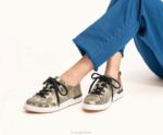camuflagem camurça metálica tênis ryann mulheres Hush Puppies tênis ZZ6R138 - Image 9