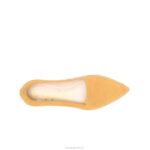 camurça amarela de verão ponta avelã plana mulheres Hush Puppies sapatos rasos ZZ6R57 - Image 7