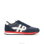 camurça azul marinho/branco tênis seventy8 homens Hush Puppies tênis ZZ6R330 - Image 2