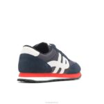 camurça azul marinho/branco tênis seventy8 homens Hush Puppies tênis ZZ6R330 - Image 5