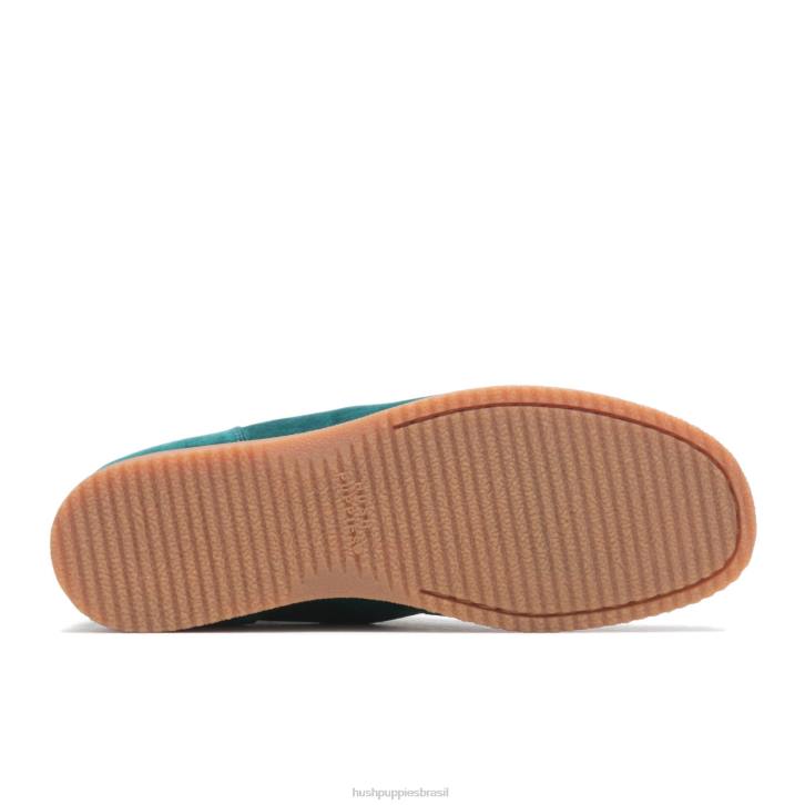 camurça azul-petróleo ponte unissex 4 mulheres Hush Puppies bota ZZ6R195 - Image 6