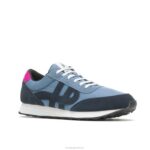 camurça azul profundo tênis seventy8 homens Hush Puppies tênis ZZ6R333 - Image 3