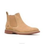 camurça castanha bota chelsea detroit homens Hush Puppies bota ZZ6R266 - Image 4