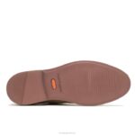 camurça castanha dedo do pé liso detroit oxford homens Hush Puppies Oxford ZZ6R285 - Image 6