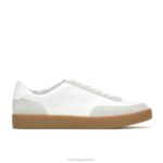 camurça cinza branca tênis Charlie Court homens Hush Puppies tênis ZZ6R329