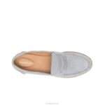 camurça cinza geada mocassim carriça mulheres Hush Puppies mocassim ZZ6R43 - Image 6