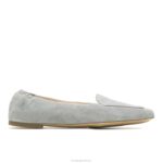 camurça cinza geada ponta avelã plana mulheres Hush Puppies sapatos rasos ZZ6R50 - Image 2