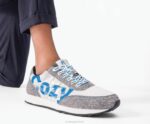 camurça cinza tênis seventy8 homens Hush Puppies tênis ZZ6R335 - Image 3
