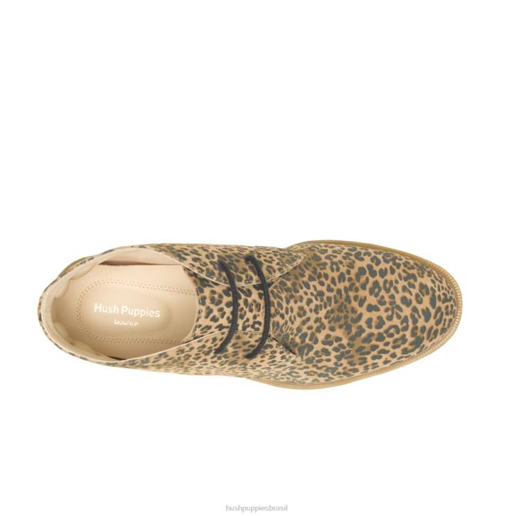camurça com estampa de leopardo bailey chukka 2 mulheres Hush Puppies bota ZZ6R197 - Image 7
