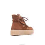 camurça conhaque bota de renda chukka bridget mulheres Hush Puppies bota ZZ6R176 - Image 5
