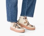 camurça creme de baunilha bota de renda chukka bridget mulheres Hush Puppies bota ZZ6R180 - Image 9