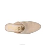 camurça de areia macia mula siena mulheres Hush Puppies salto ZZ6R93 - Image 6