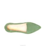 camurça de sálvia macia ponta avelã plana mulheres Hush Puppies sapatos rasos ZZ6R58 - Image 7