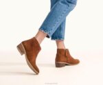 camurça enferrujada bota siena mulheres Hush Puppies bota ZZ6R191 - Image 3