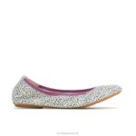 camurça leopardo da neve balé casto plano 2 mulheres Hush Puppies balé plano ZZ6R82