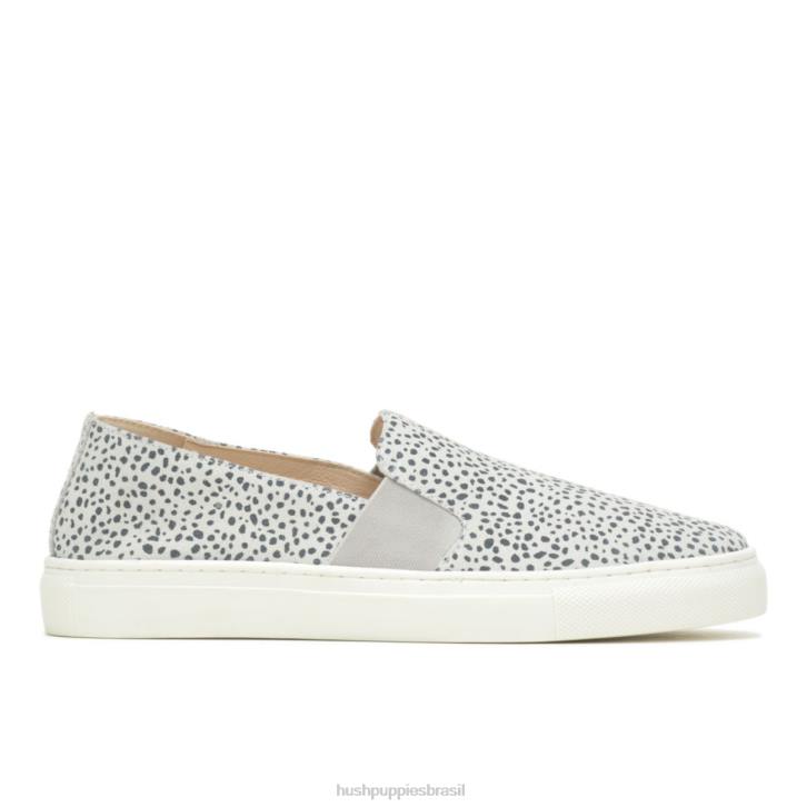 camurça leopardo da neve noelle escorregar mulheres Hush Puppies escorregar em ZZ6R91 - Image 1
