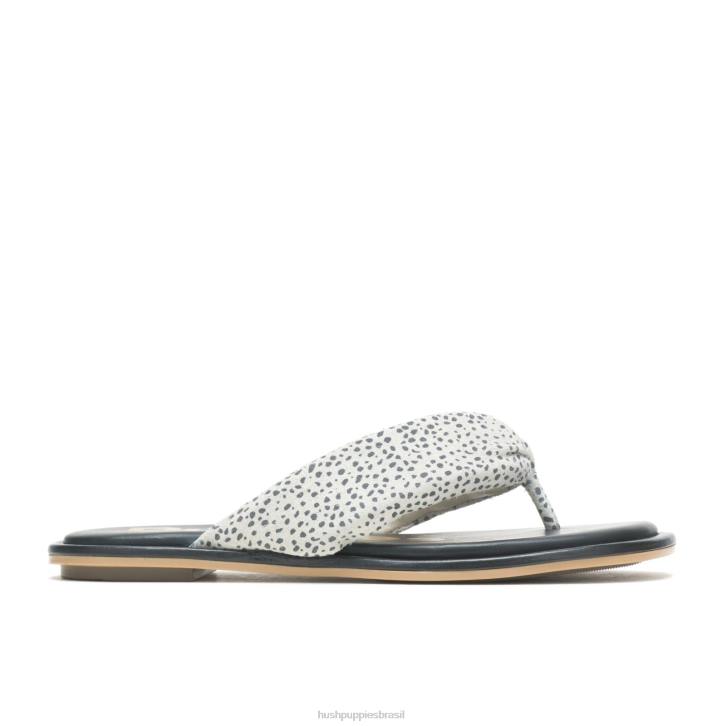 camurça leopardo da neve sandália toepost emily mulheres Hush Puppies sandália ZZ6R17 - Image 2