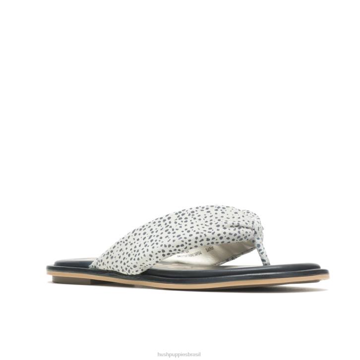 camurça leopardo da neve sandália toepost emily mulheres Hush Puppies sandália ZZ6R17 - Image 3