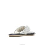 camurça leopardo da neve sandália toepost emily mulheres Hush Puppies sandália ZZ6R17 - Image 4