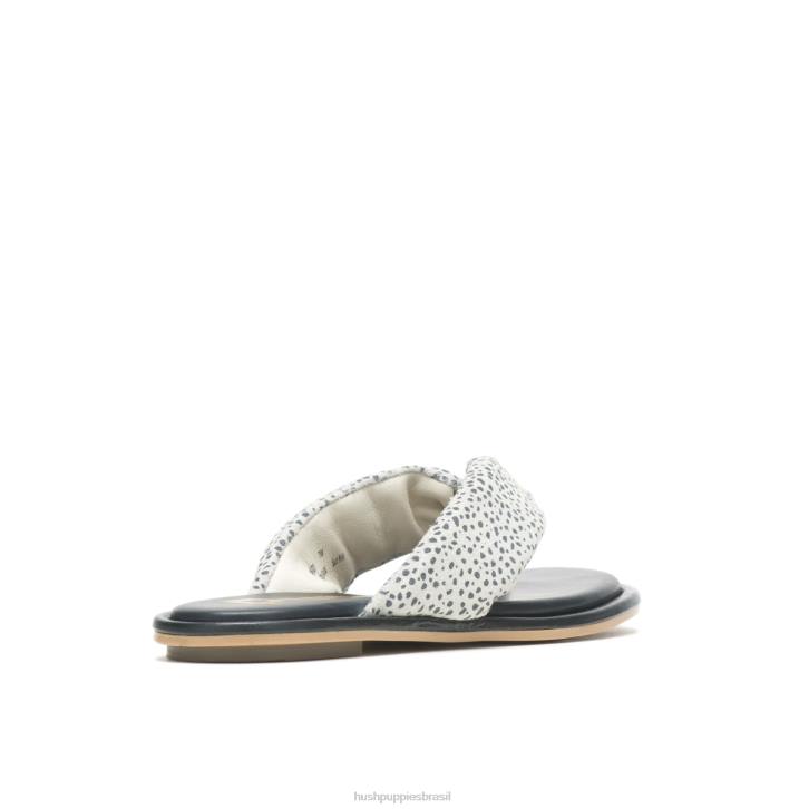 camurça leopardo da neve sandália toepost emily mulheres Hush Puppies sandália ZZ6R17 - Image 4