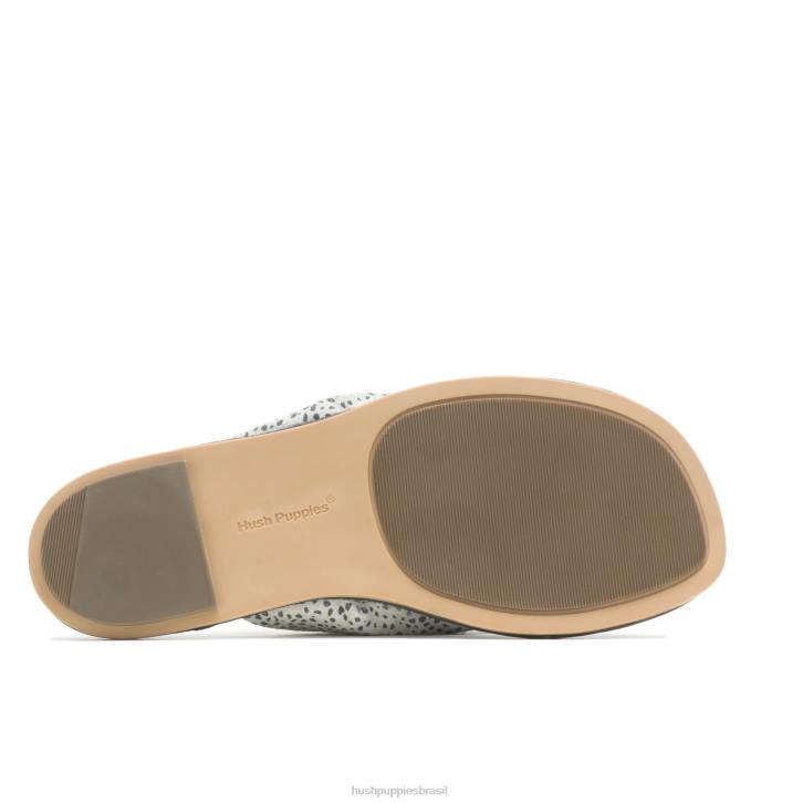 camurça leopardo da neve sandália toepost emily mulheres Hush Puppies sandália ZZ6R17 - Image 5