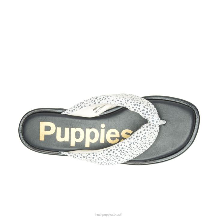 camurça leopardo da neve sandália toepost emily mulheres Hush Puppies sandália ZZ6R17 - Image 6