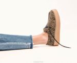 camurça leopardo ponte mulheres Hush Puppies tênis ZZ6R136 - Image 3