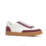 camurça marrom branca tênis Charlie Court homens Hush Puppies tênis ZZ6R326 - Image 3
