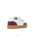 camurça marrom branca tênis Charlie Court homens Hush Puppies tênis ZZ6R326 - Image 4