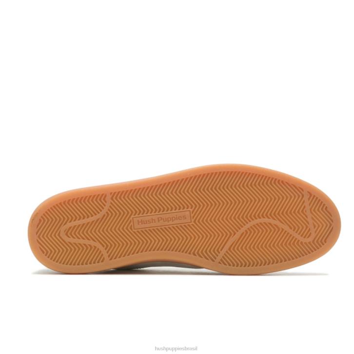 camurça marrom branca tênis Charlie Court homens Hush Puppies tênis ZZ6R326 - Image 5
