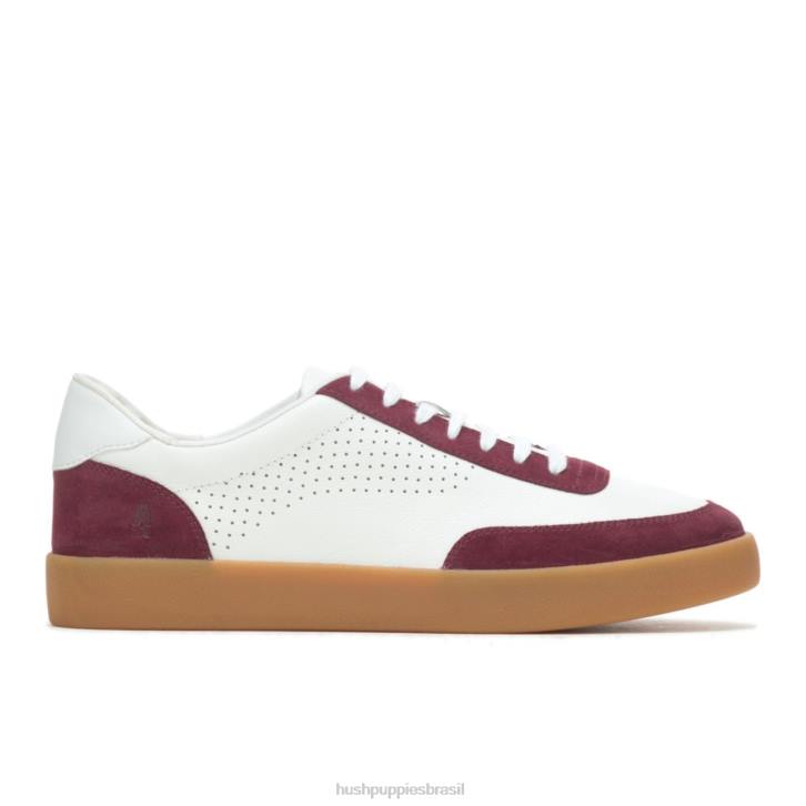 camurça marrom branca tênis Charlie Court homens Hush Puppies tênis ZZ6R326 - Image 1