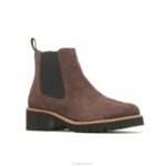 camurça marrom chocolate bota amelia chelsea mulheres Hush Puppies bota ZZ6R155 - Image 4