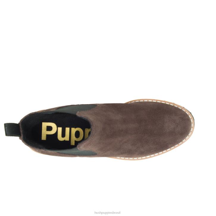 camurça marrom chocolate bota amelia chelsea mulheres Hush Puppies bota ZZ6R155 - Image 7