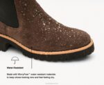 camurça marrom chocolate bota amelia chelsea mulheres Hush Puppies bota ZZ6R155 - Image 9