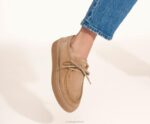 camurça marrom do deserto ponte mulheres Hush Puppies tênis ZZ6R133 - Image 3