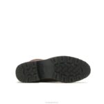 camurça marrom escuro bota de renda amelia mulheres Hush Puppies bota ZZ6R174 - Image 5