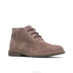camurça marrom escuro chukka detroit homens Hush Puppies bota ZZ6R271 - Image 4