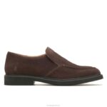 camurça marrom escuro conde vadio homens Hush Puppies mocassim ZZ6R307 - Image 2