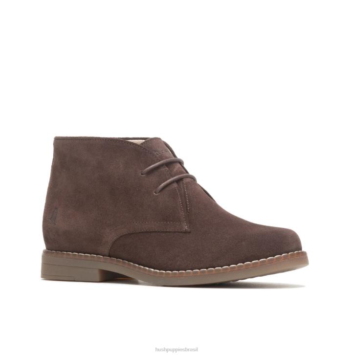 camurça marrom escuro Mazin Cayto Chukka mulheres Hush Puppies bota ZZ6R172 - Image 3