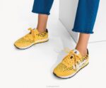 camurça multi amarela tênis seventy8 mulheres Hush Puppies tênis ZZ6R119 - Image 3