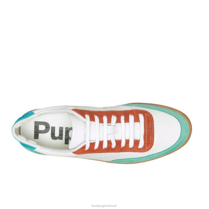 camurça multi retrô tênis Charlie Court mulheres Hush Puppies tênis ZZ6R114 - Image 7