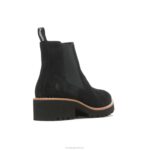 camurça preta ousada bota amelia chelsea mulheres Hush Puppies bota ZZ6R159 - Image 4