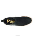 camurça preta ousada bota amelia chelsea mulheres Hush Puppies bota ZZ6R159 - Image 6