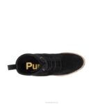 camurça preta ousada bota de renda amelia mulheres Hush Puppies bota ZZ6R175 - Image 7