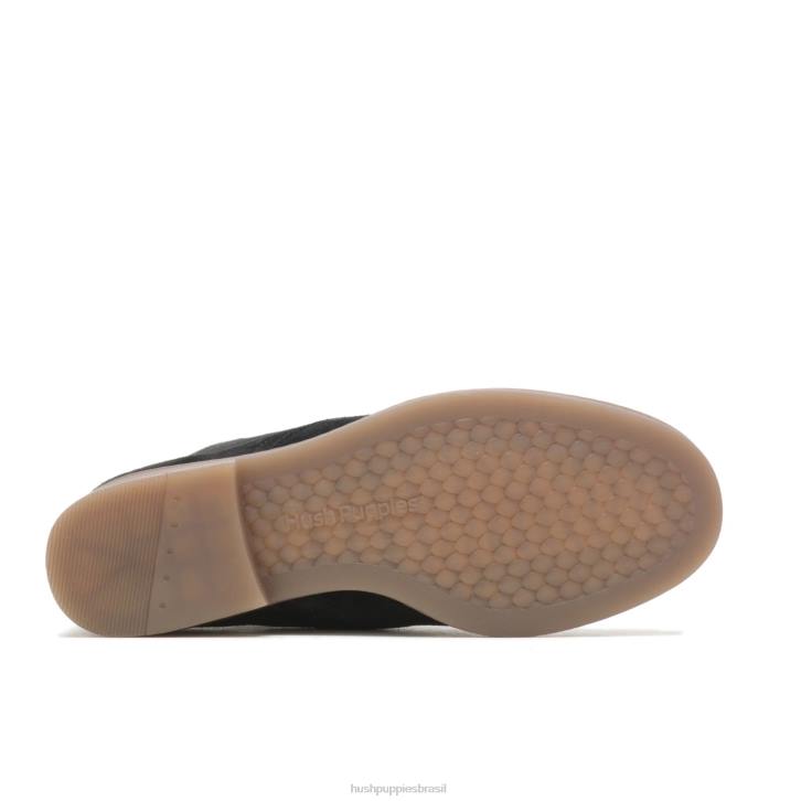 camurça preta ousada Mazin Cayto Chukka mulheres Hush Puppies bota ZZ6R151 - Image 5